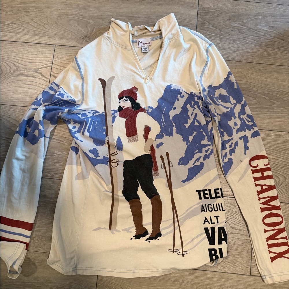 Chamonix Graphic Long Sleeve Shirt
